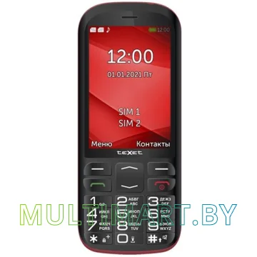 Мобильный телефон TeXet TM-B409 (черный/красный)